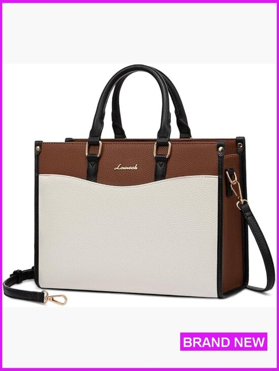 Handbags - Stylish Tote Shoulder Satchel Bag PU Leather Crossbody Top Handle Zipper